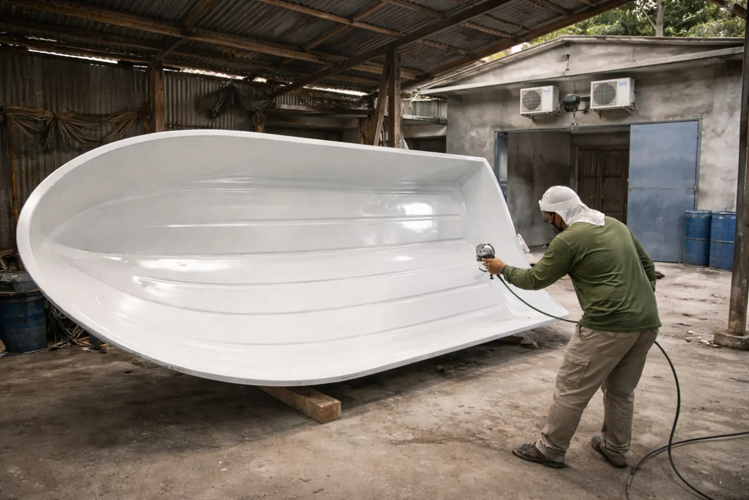 Composite Hull Construction project photo